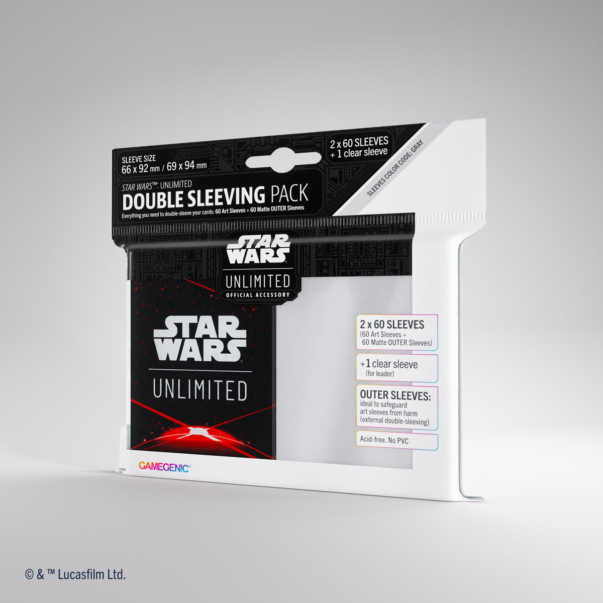 Star Wars Art Sleeves DOUBLE SLEEVING PACK - Gamegenics (Star Wars Unlimited)